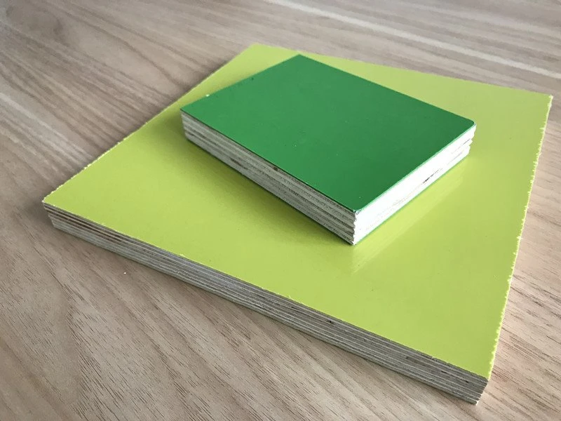 Fogli di compensato in plastica gialla per calcestruzzo