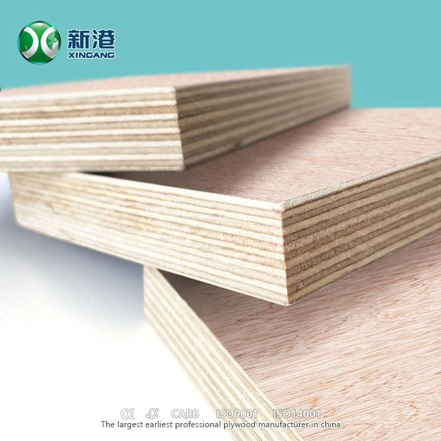 Cheap Price Wholesale Bintangor Plywood For Furniture Phenolic Glue Commercial Plywood