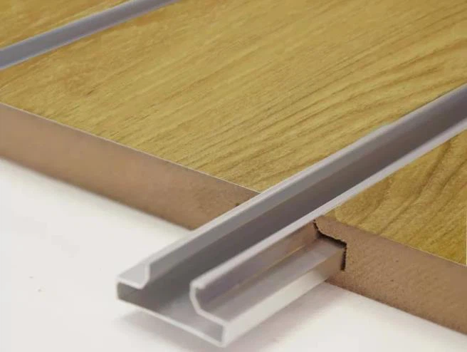 Pannello a parete a doghe in alluminio Pannello a parete scanalato con scanalature Pannello MDF